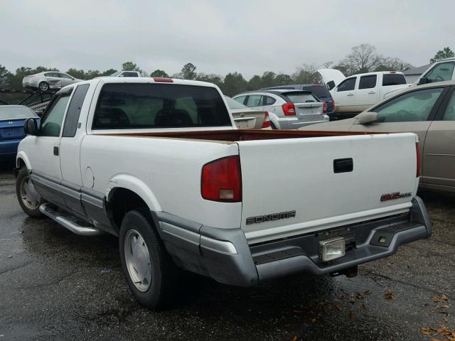 1GTCS19W7V8524534 - 1997 GMC SONOMA WHITE photo 3