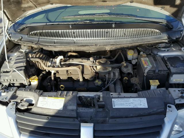 2D4GP44L15R345804 - 2005 DODGE GRAND CARA SILVER photo 7