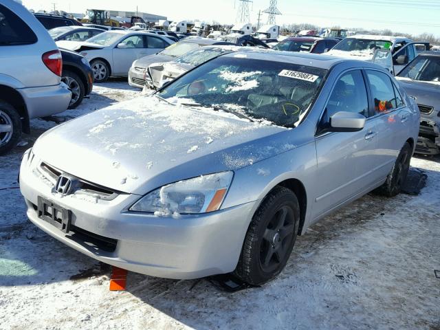 1HGCM56874A067885 - 2004 HONDA ACCORD EX SILVER photo 2