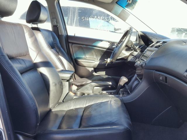 1HGCM56874A067885 - 2004 HONDA ACCORD EX SILVER photo 5