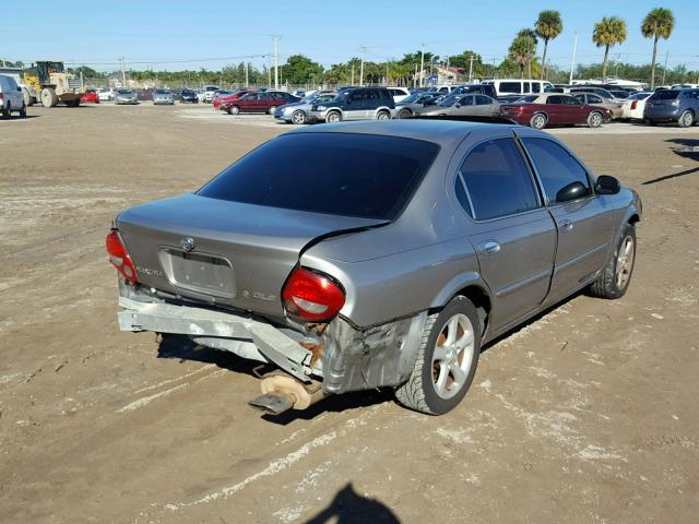 JN1CA31A31T312710 - 2001 NISSAN MAXIMA GXE SILVER photo 4