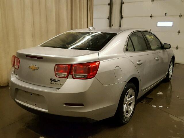 1G11C5SA0GF119102 - 2016 CHEVROLET MALIBU LIM SILVER photo 4