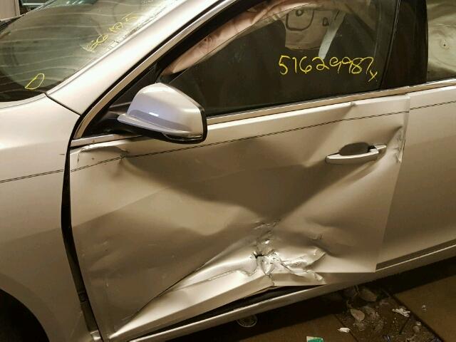 1G11C5SA0GF119102 - 2016 CHEVROLET MALIBU LIM SILVER photo 9