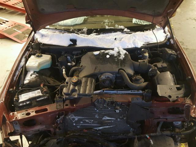 1LNHM82W6YY915225 - 2000 LINCOLN TOWN CAR S MAROON photo 7