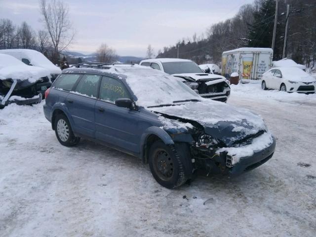 4S4BP61C067361207 - 2006 SUBARU LEGACY OUT BLUE photo 1