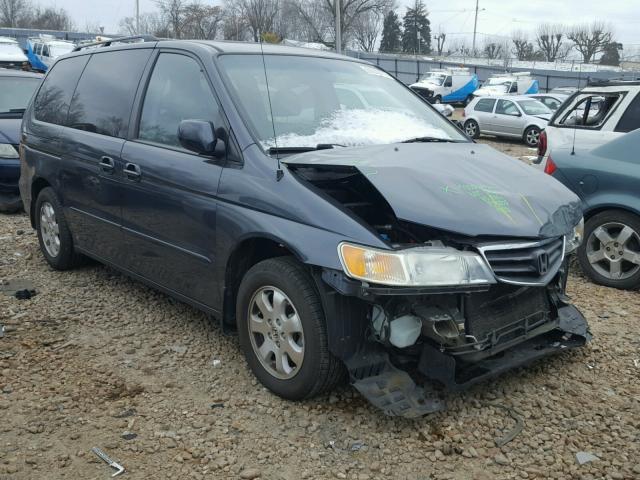 5FNRL18764B066730 - 2004 HONDA ODYSSEY EX GREEN photo 1