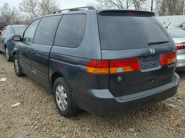 5FNRL18764B066730 - 2004 HONDA ODYSSEY EX GREEN photo 3