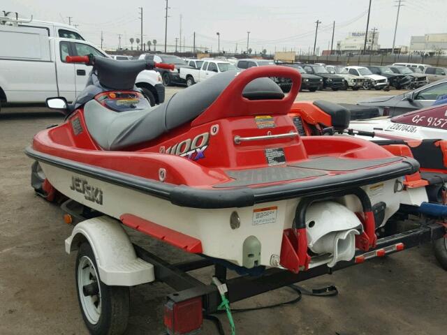 KAW55168B797 - 1997 KAWASAKI JETSKI RED photo 3