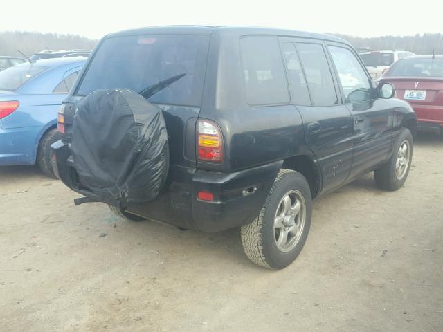 JT3GP10V9Y7067022 - 2000 TOYOTA RAV4 BLACK photo 4