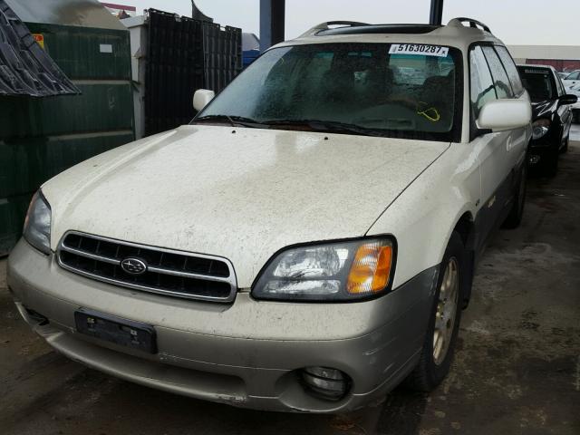 4S3BH896217639500 - 2001 SUBARU LEGACY OUT BEIGE photo 2