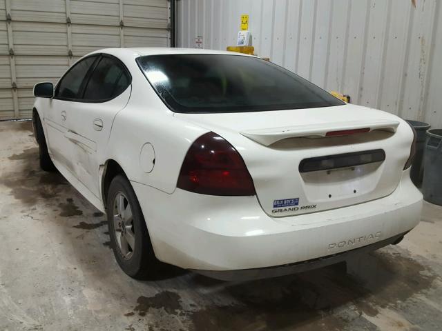 2G2WP552361105369 - 2006 PONTIAC GRAND PRIX WHITE photo 3