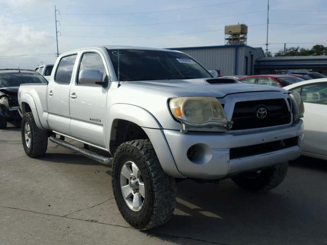 5TEKU72N67Z462569 - 2007 TOYOTA TACOMA DOU SILVER photo 1