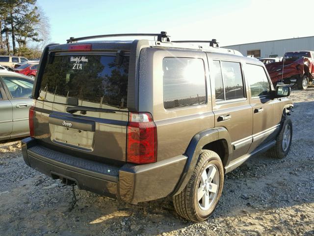 1J8HH48N26C157208 - 2006 JEEP COMMANDER GREEN photo 4