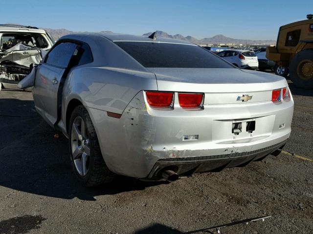 2G1FB1ED4B9213735 - 2011 CHEVROLET CAMARO LT GRAY photo 3