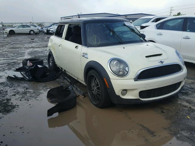 WMWMF7C54ATZ68986 - 2010 MINI COOPER S CREAM photo 1