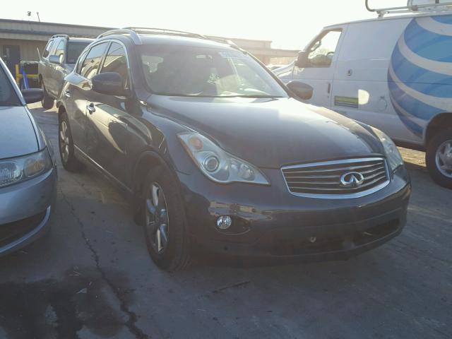 JNKAJ09F08M356542 - 2008 INFINITI EX35 BASE BLUE photo 1