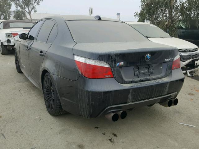 WBANW53509CT55817 - 2009 BMW 550 I BLACK photo 3