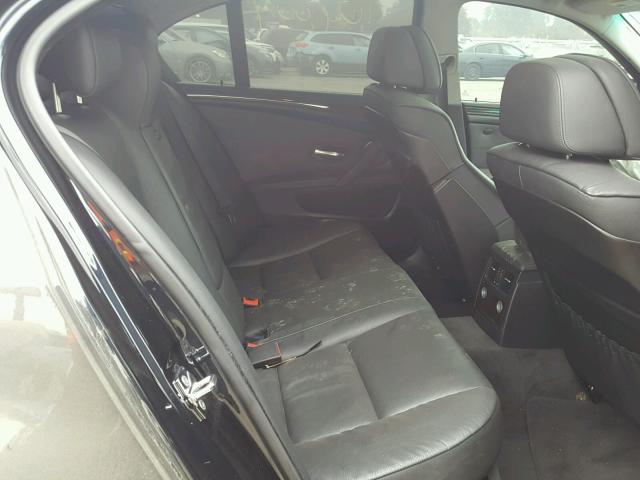 WBANW53509CT55817 - 2009 BMW 550 I BLACK photo 6