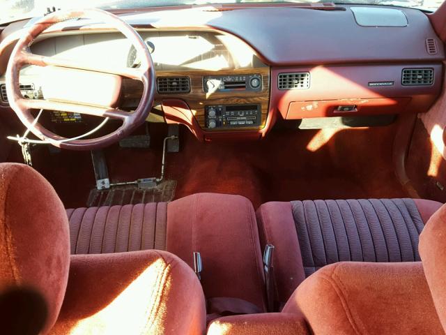 1G2HX543XJW219096 - 1988 PONTIAC BONNEVILLE RED photo 9