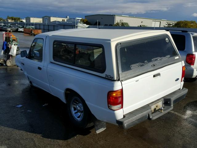 1FTYR10C0XUB44076 - 1999 FORD RANGER WHITE photo 3