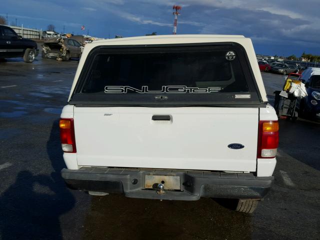 1FTYR10C0XUB44076 - 1999 FORD RANGER WHITE photo 6