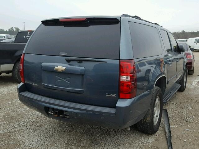 1GNFC16058R176572 - 2008 CHEVROLET SUBURBAN C BLUE photo 4