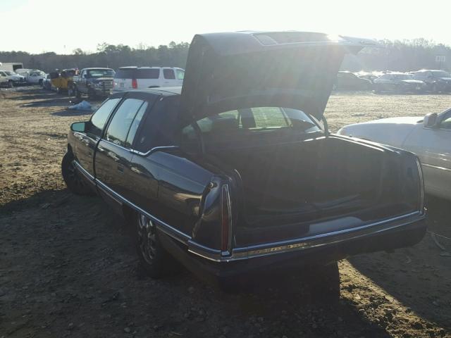 1G6KD52B8SU221790 - 1995 CADILLAC DEVILLE BLUE photo 3