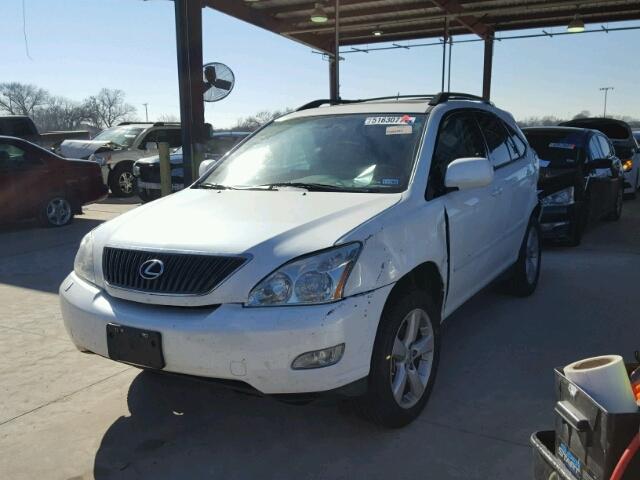 2T2GK31U37C024669 - 2007 LEXUS RX 350 WHITE photo 2