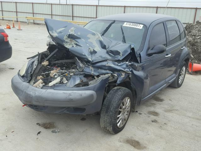 3C4FY48B23T626821 - 2003 CHRYSLER PT CRUISER BLUE photo 2