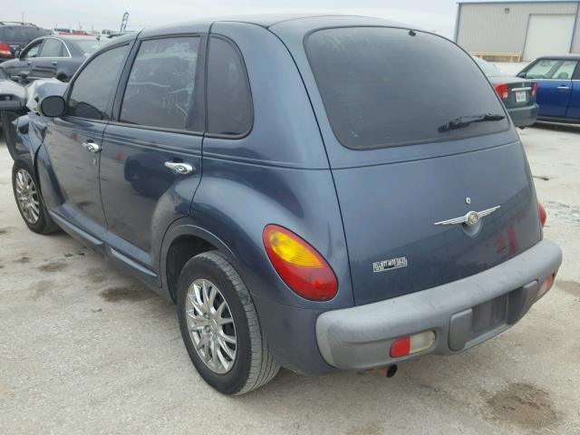 3C4FY48B23T626821 - 2003 CHRYSLER PT CRUISER BLUE photo 3