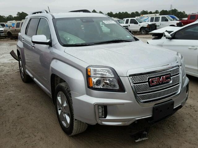 2GKALREK7G6149585 - 2016 GMC TERRAIN DE SILVER photo 1