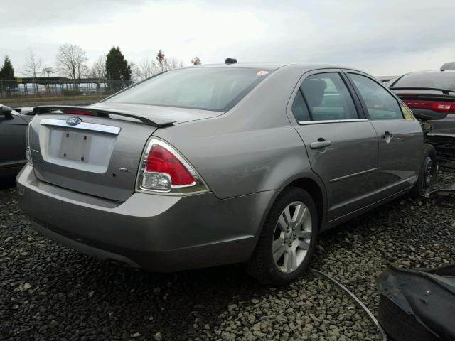 3FAHP08Z89R175097 - 2009 FORD FUSION SEL SILVER photo 4