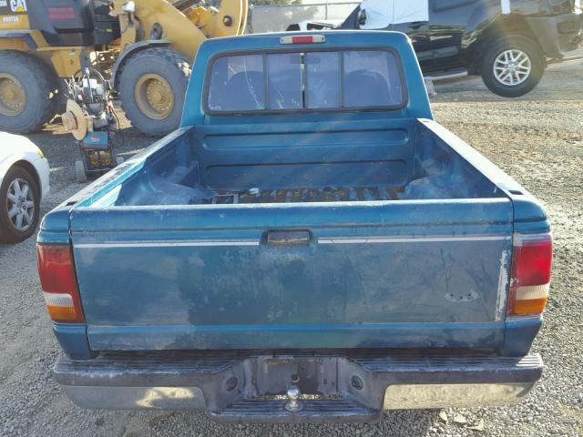 1FTCR10AXPPA12210 - 1993 FORD RANGER GREEN photo 6