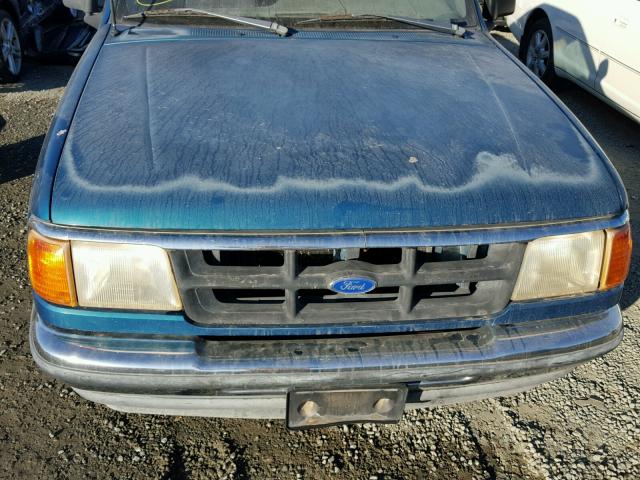 1FTCR10AXPPA12210 - 1993 FORD RANGER GREEN photo 9