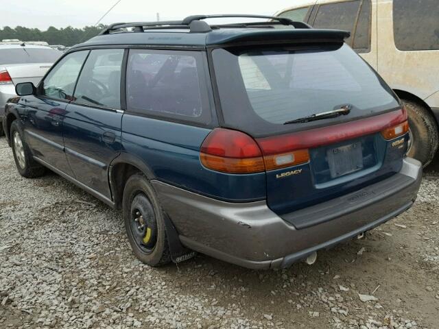 4S3BG6851W7605216 - 1998 SUBARU LEGACY 30T GREEN photo 3