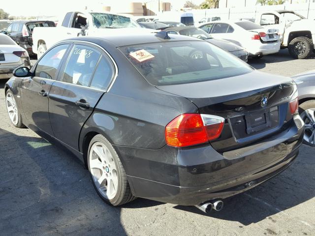 WBAVB33546KS34984 - 2006 BMW 330 I BLACK photo 3