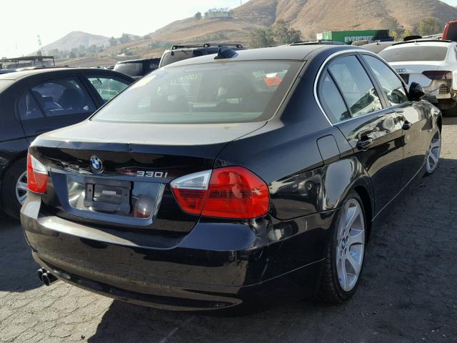 WBAVB33546KS34984 - 2006 BMW 330 I BLACK photo 4