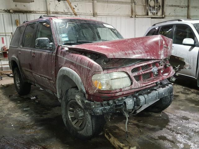 1FMZU72E41ZA45965 - 2001 FORD EXPLORER X BURGUNDY photo 1