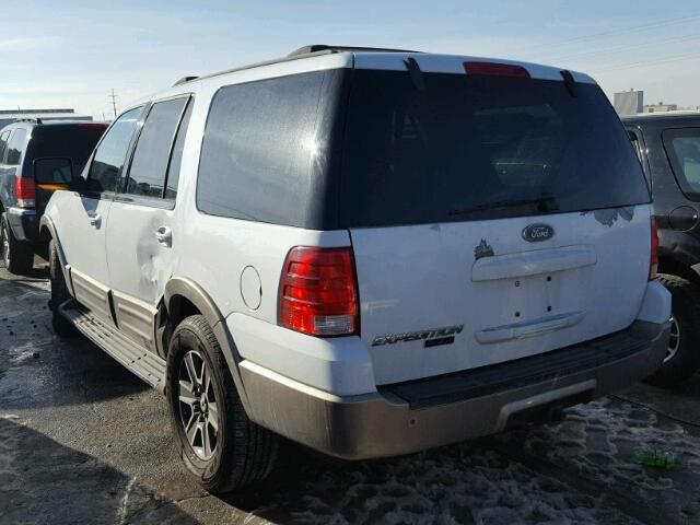 1FMFU18L23LA15794 - 2003 FORD EXPEDITION WHITE photo 3