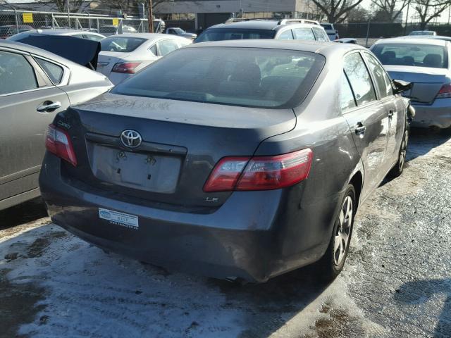 4T4BE46K28R026566 - 2008 TOYOTA CAMRY CE GRAY photo 4