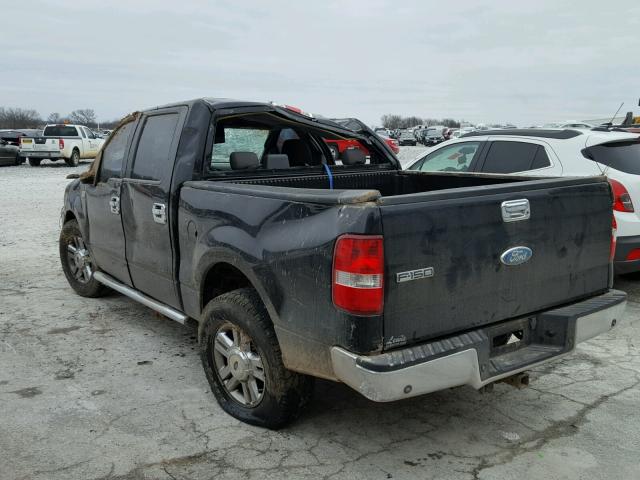 1FTPW12V56KE01875 - 2006 FORD F150 SUPER BLACK photo 3