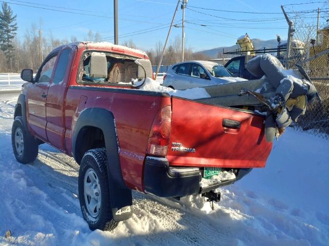 5TFUX4EN5FX035870 - 2015 TOYOTA TACOMA ACC RED photo 3