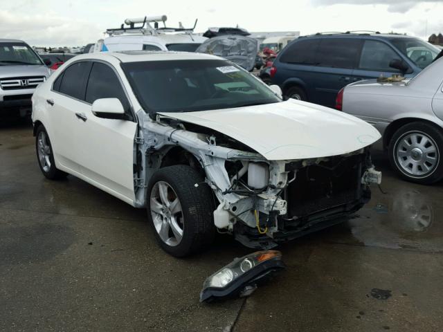 JH4CU26619C028487 - 2009 ACURA TSX WHITE photo 1