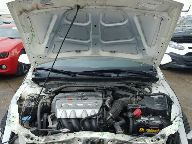 JH4CU26619C028487 - 2009 ACURA TSX WHITE photo 7