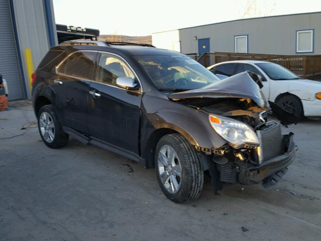 2GNFLGE31D6134985 - 2013 CHEVROLET EQUINOX LT BLACK photo 1