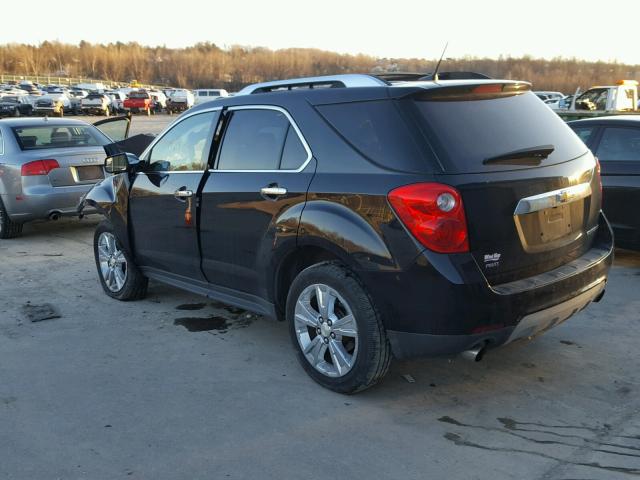 2GNFLGE31D6134985 - 2013 CHEVROLET EQUINOX LT BLACK photo 3