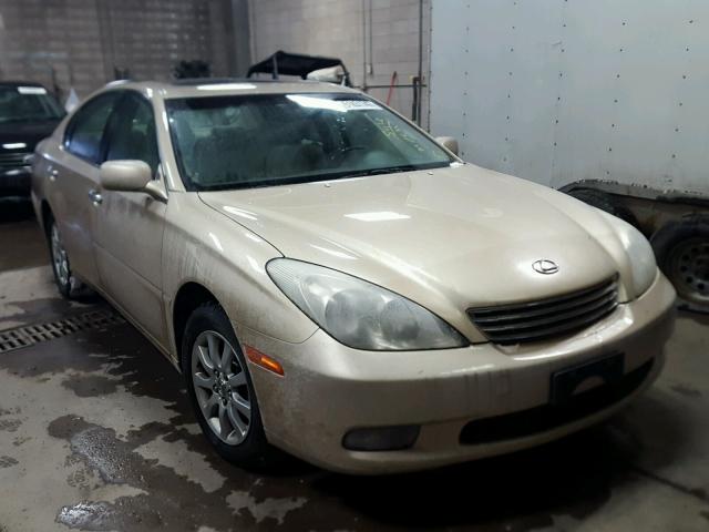 JTHBF30GX20062870 - 2002 LEXUS ES 300 GOLD photo 1