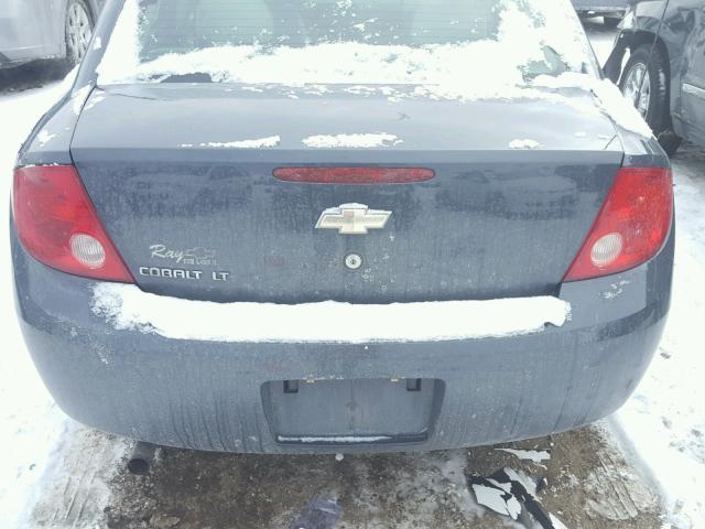 1G1AL58F587125296 - 2008 CHEVROLET COBALT LT CHARCOAL photo 10