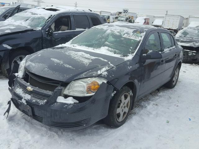 1G1AL58F587125296 - 2008 CHEVROLET COBALT LT CHARCOAL photo 2