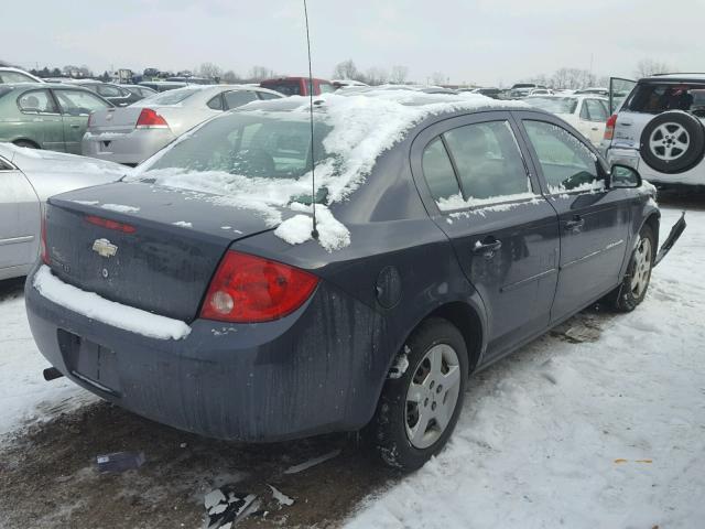 1G1AL58F587125296 - 2008 CHEVROLET COBALT LT CHARCOAL photo 4